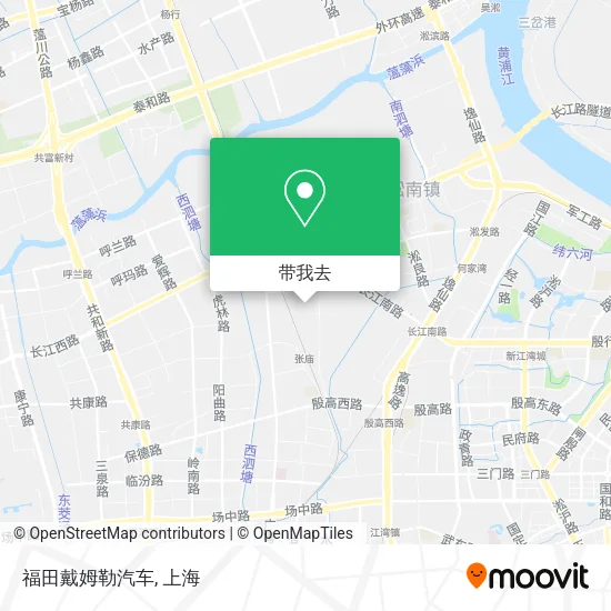 福田戴姆勒汽车地图