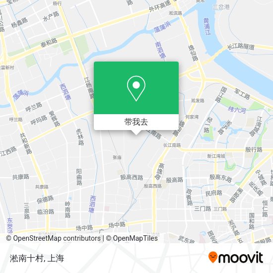 淞南十村地图