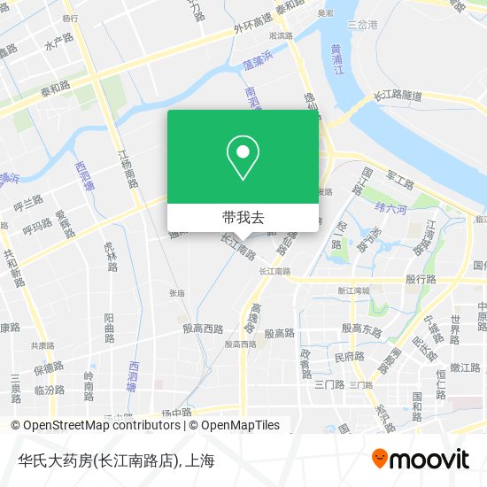 华氏大药房(长江南路店)地图