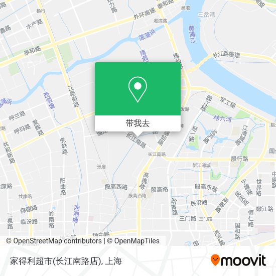 家得利超市(长江南路店)地图