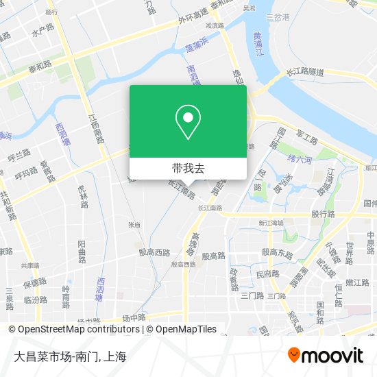 大昌菜市场-南门地图