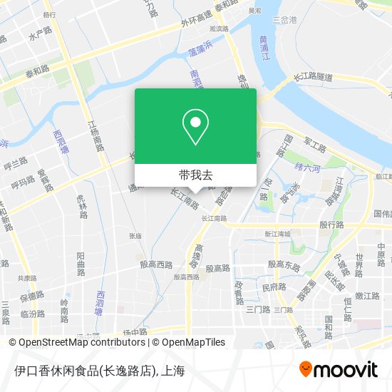 伊口香休闲食品(长逸路店)地图