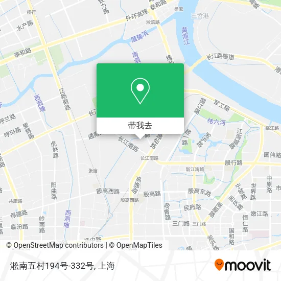 淞南五村194号-332号地图