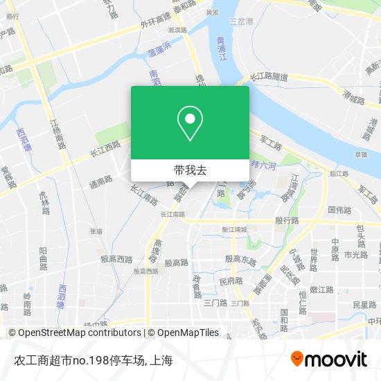 农工商超市no.198停车场地图