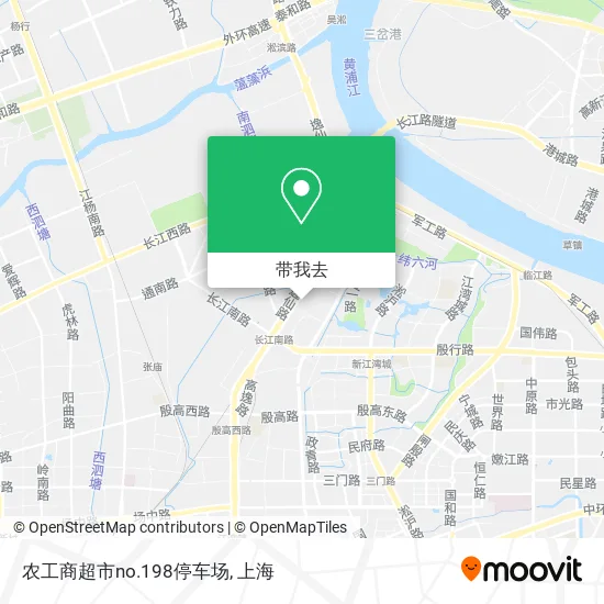 农工商超市no.198停车场地图