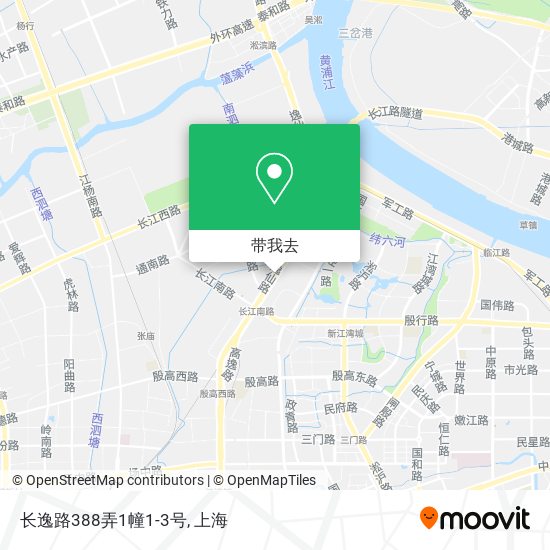 长逸路388弄1幢1-3号地图