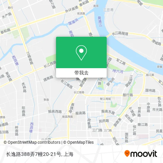 长逸路388弄7幢20-21号地图