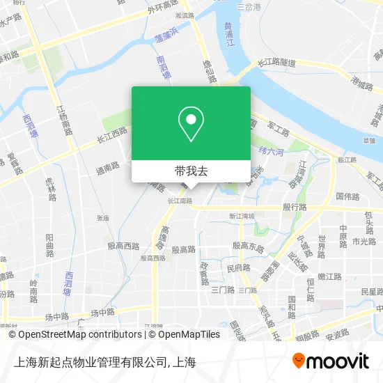 上海新起点物业管理有限公司地图