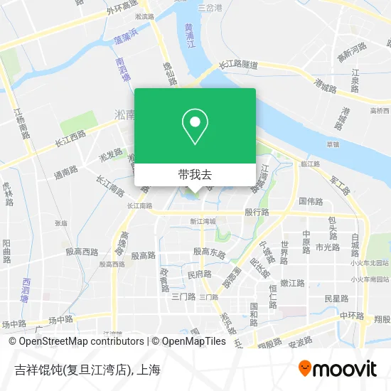 吉祥馄饨(复旦江湾店)地图