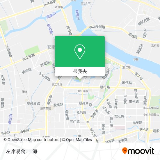 左岸易食地图