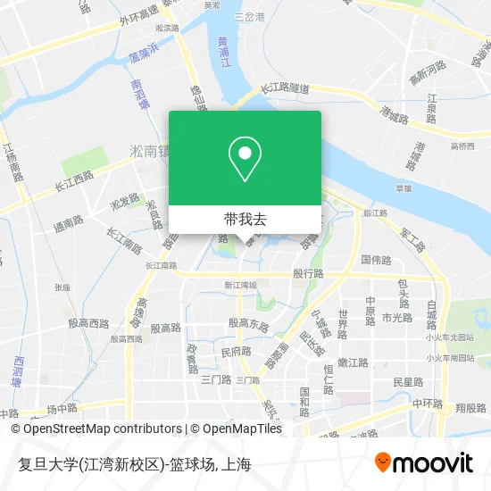 复旦大学(江湾新校区)-篮球场地图