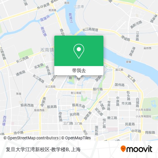 复旦大学江湾新校区-教学楼B地图
