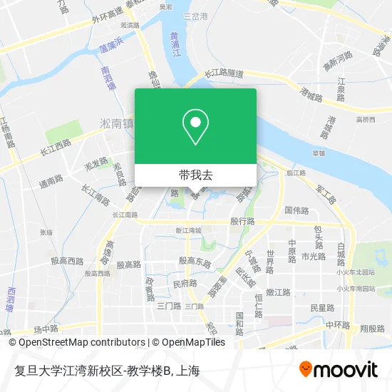 复旦大学江湾新校区-教学楼B地图