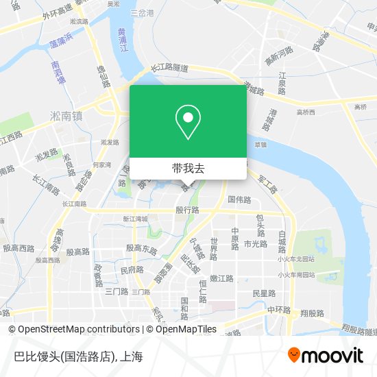 巴比馒头(国浩路店)地图