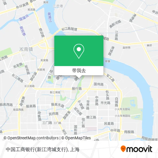 中国工商银行(新江湾城支行)地图