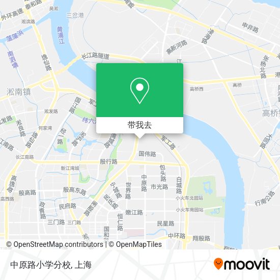中原路小学分校地图