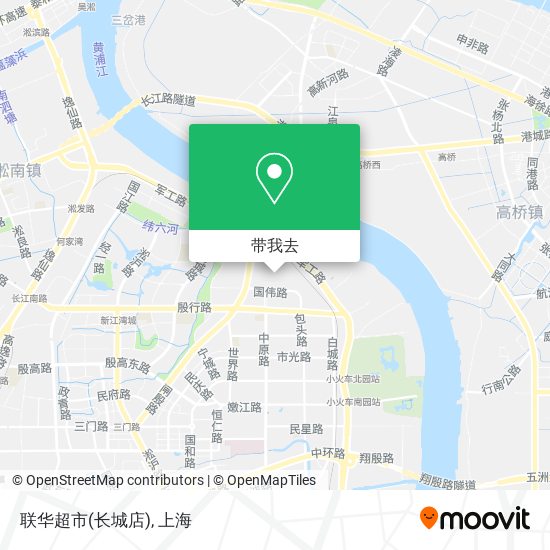 联华超市(长城店)地图
