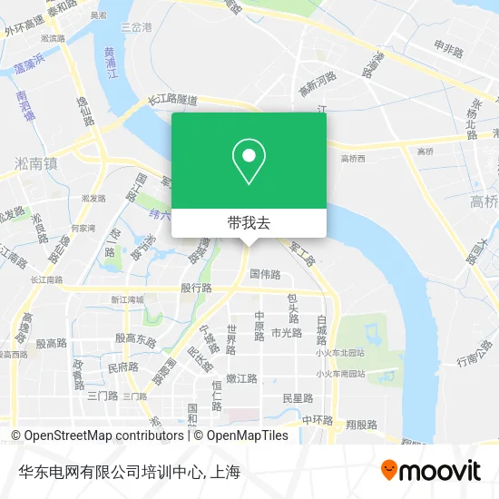 华东电网有限公司培训中心地图