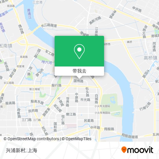 兴浦新村地图
