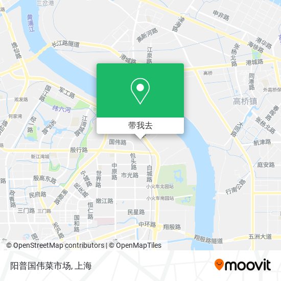 阳普国伟菜市场地图