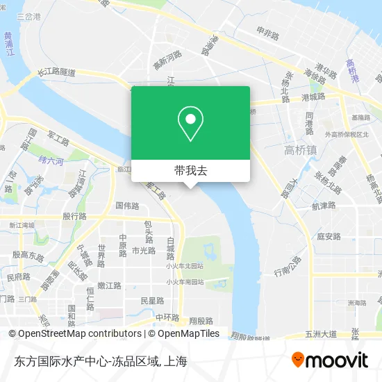 东方国际水产中心-冻品区域地图