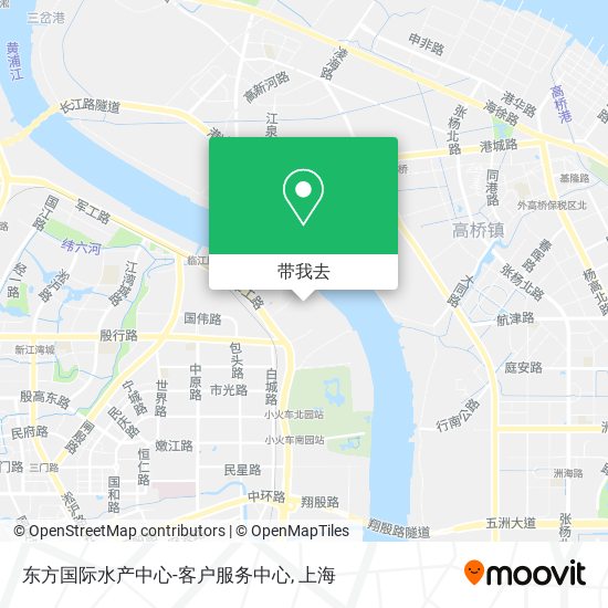 东方国际水产中心-客户服务中心地图