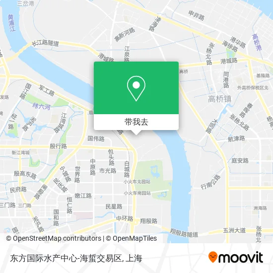 东方国际水产中心-海蜇交易区地图