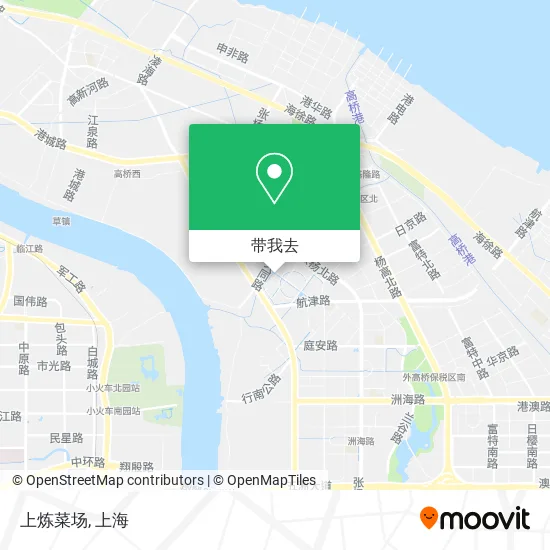 上炼菜场地图
