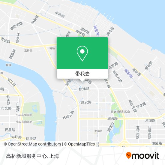 高桥新城服务中心地图