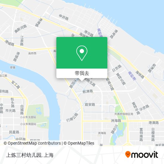 上炼三村幼儿园地图
