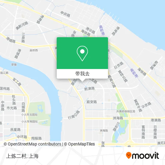 上炼二村地图