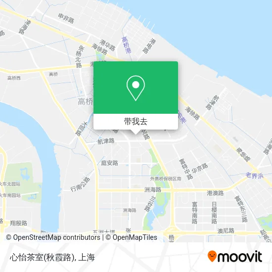 心怡茶室(秋霞路)地图