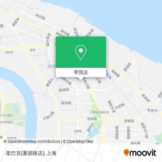 星巴克(夏碧路店)地图