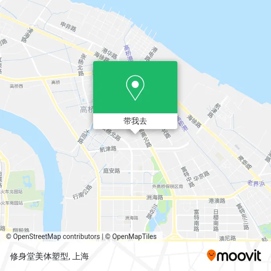 修身堂美体塑型地图