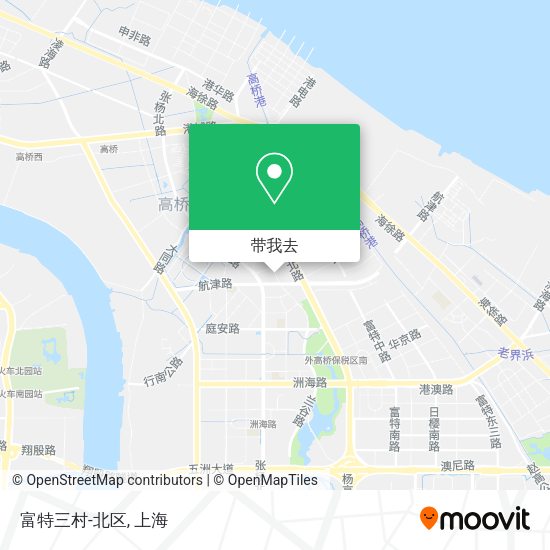 富特三村-北区地图