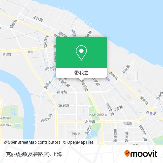 克丽缇娜(夏碧路店)地图