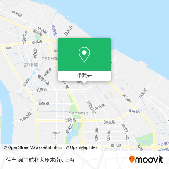 停车场(中航材大厦东南)地图
