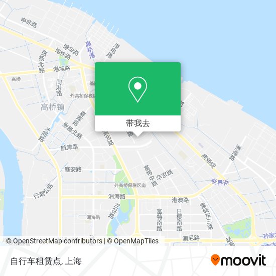 自行车租赁点地图