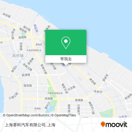 上海赛科汽车有限公司地图
