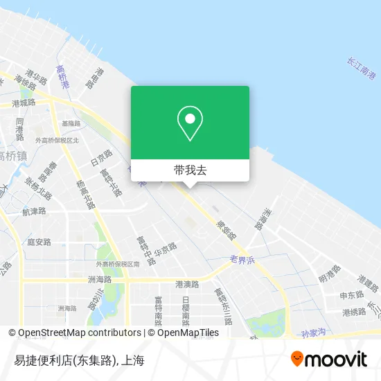 易捷便利店(东集路)地图
