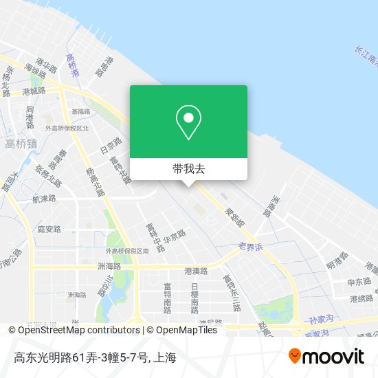 高东光明路61弄-3幢5-7号地图