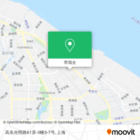 高东光明路61弄-3幢5-7号地图