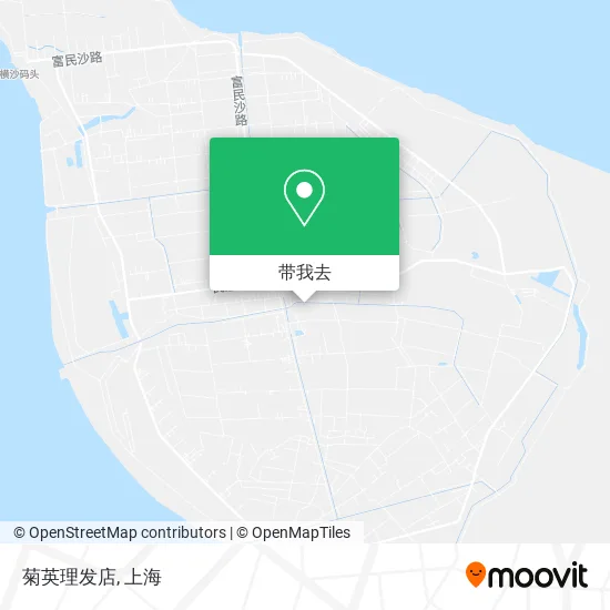菊英理发店地图