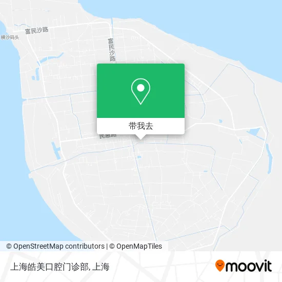 上海皓美口腔门诊部地图