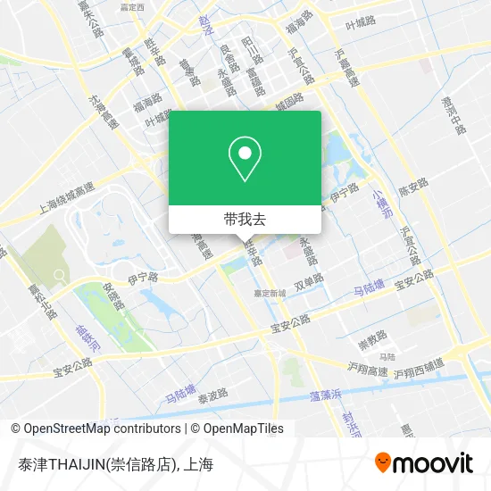 泰津THAIJIN(崇信路店)地图