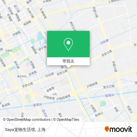 Saya宠物生活馆地图