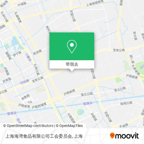 上海海湾食品有限公司工会委员会地图