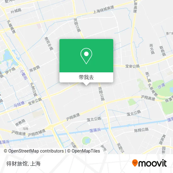 得财旅馆地图
