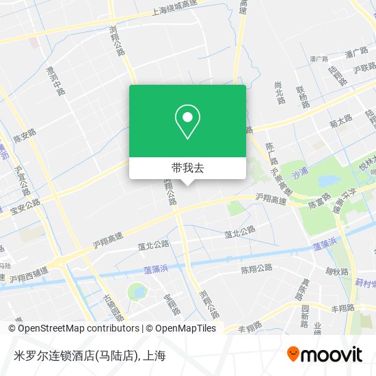 米罗尔连锁酒店(马陆店)地图