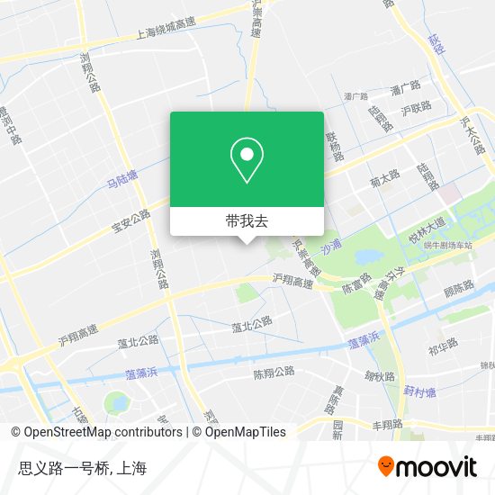 思义路一号桥地图